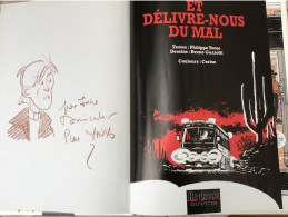 Soda 9 Et Délivre-nous Du Mal RARE EO DEDICACE DE ? BE Dupuis 11/1997 Tome Gazzotti (BI3) - Autographs