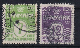 DENMARK 1926 - Canceled - Mi 166, 167 - Gebruikt