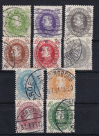 DENMARK 1930 - Canceled - Mi 185-194 - Oblitérés