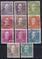 DENMARK 1942 - Canceled - Mi 269a, 269b, 270-273, 274a, 274b, 275-277 - Complete Set! - Gebraucht