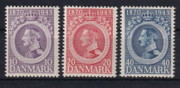 DENMARK 1945 - MNH - Mi 286-288 - Ongebruikt