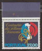 PORTUGAL - Centenaire De L'Alliance Française - Y&T N° 1562 - 1983 - MNH - Neufs