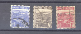 Algérie  :  Yv  163-65  (o) - Used Stamps