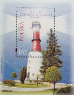 Poland 2022, 200 Years Of Rozewie Lighthouse, MNH S/S - Ongebruikt