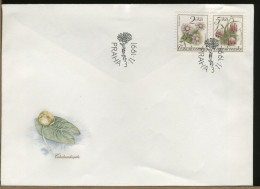 CESKOSLOVENSKO - FDC 1991 -  FLOWER - FDC