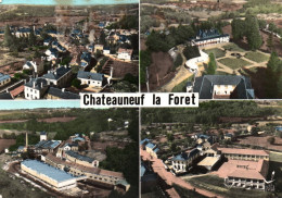 87 Haute Vienne Chateauneuf La Fort En Avion Au Dessus Multi Vue Generale Papeterie Groupe Scolaire - Chateauneuf La Foret