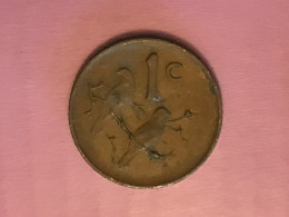 Münze Münzen Umlaufmünze Südafrika 1 Cent 1966 - Südafrika