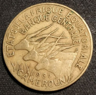 CAMEROUN - ETATS DE L'AFRIQUE EQUATORIALE - 10 FRANCS 1965 - KM 2a - Camerún
