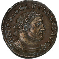 Dioclétien, Follis, 302-303, Treveri, Bronze, SUP, RIC:524a - Die Tetrarchie Und Konstantin Der Große (284 / 307)