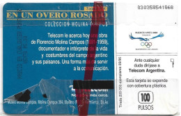 Phonecard - Argentina, Gaucho, Telecom, N°1067 - Argentine