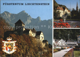 72569667 Liechtenstein  Fuerstentum Schloss Vaduz Staatswappen Liechtenstein - Liechtenstein