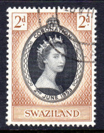 SWAZILAND - 1953 CORONATION STAMP FINE USED SG 52 - Swaziland (...-1967)