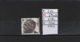 PRIX FIXE Obl 797  YT 894A  MIC 1284 SCO 12666 GIB Franklin Roosevelt 1966  58A/11 - Gebruikt