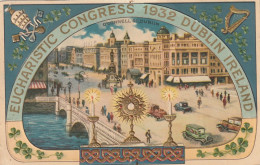 Eucharistic Congress 1932 Dublin O'Connell St. - Embossed - Dublin