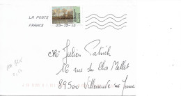 France 2013 - AA 825 - OBLITERE S/ Enveloppe 12/ 2013 : Peintres  A. SISLEY = L'Ile De La Grande Jatte - Storia Postale