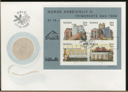 NORVEGIA - NORGE - FDC 1986 - FRIMERKETS - FDC