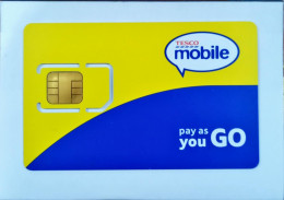 Hertfordshire Tesco Mobile Gsm  Original  Chip Sim Phone Card - Lots - Collections