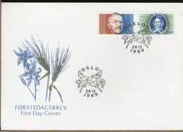 NORVEGIA - NORGE - FDC 1989 - FDC