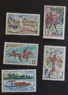 French Polinesie Mi#68 -72      Postfrisch **  MNH  #6436 - Unused Stamps