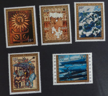 French Polinesie Mi#170 -74   Postfrisch **  MNH  #6436 - Unused Stamps
