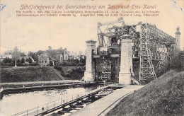 Schiffshebewerk Henrichenburg - Dortmund-Ems-Kanal Gel.1909 Bahnpost - Castrop-Rauxel