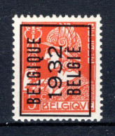 PRE254A MNH** 1932 - BELGIQUE 1932 BELGIE - Typos 1932-36 (Cérès Et Mercure)