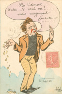 CPA- Illustrateur P.H. NORWINS - Elles T'aiment Toutes, Mais Moyennant Finance !!  2scans - Norwins