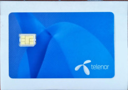 Telenor Gsm Original  Chip Sim Phone Card - Collections