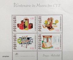 Portugal 1978, 100 Years Post Museum, MNH S/S - Neufs