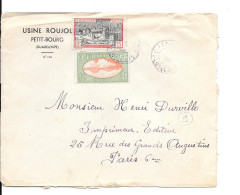 Lettre  Guadeloupe Petit Bourg 1939 - Lettres & Documents