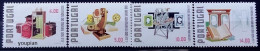 Portugal 1978, 100 Years Postal Museum, MNH Stamps Set - Neufs