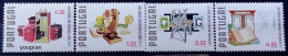 Portugal 1978, 100 Years Postal Museum, MNH Stamps Set - Nuovi