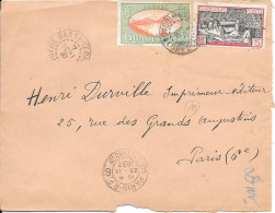 Lettre  Guadeloupe Basse Terre 1937 - Cartas & Documentos