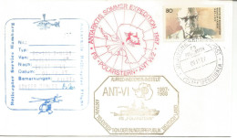 ANTARTICA ANTARCTIC ALEMANIA 1987 POLARSTERN HELICOPTERO - Expéditions Antarctiques