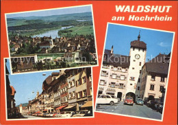 72566106 Waldshut-Tiengen Panorama Hochrhein Strassenpartie Oberes Tor Waldshut  - Waldshut-Tiengen