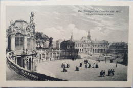 Dresden - Zwinger (nach Einer Lithogrphie Von Bacheller) - Doebeln