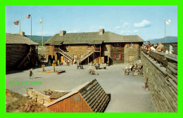 LAKE GEORGE, NY - HISTORIC FORT WILLIAM HENRY IN 1757 - H. S. CROCKER CO INC - - Lake George