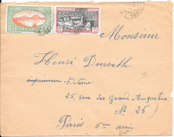 Lettre  Guadeloupe Basse Terre 1936 - Storia Postale