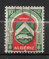 ALGÉRIE   N° 254 " ARMOIRIES " - Used Stamps