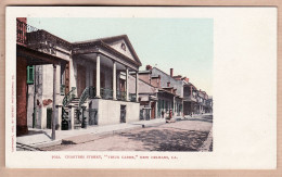31945 / NEW-ORLEANS Louisiana-LA CHARTRES Street  VIEUX-CARRE Copyright 1903 By DETROIT PHOTOGRAPHIC Co N°7022 - New Orleans