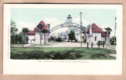 31776 / ⭐ ◉  NEW-ORLEANS Louisiana-LA Entrance To AUDUBON Place Copyright 1903 By DETROIT PHOTOGRAPHIC Co N°7023 - New Orleans