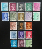 Großbritannien / GB 561-573+634-636+658+667+687 , RaTdr , Gestempelt - Used Stamps