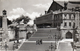 CPSM - MR - BOUCHES DU RHONE - MARSEILLE - ESCALIER MONUMENTAL DE LA GARE SAINT CHARLES - Bahnhof, Belle De Mai, Plombières