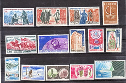 Andorre Française  165/178 1962 1966 Années Complètes Neuf ** TB MNH Sin Charnela Cote 150 - Full Years