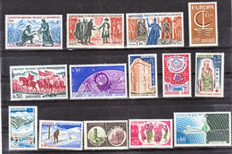 Andorre Française  165/178 1962 1966 Années Complètes Neuf ** TB MNH Sin Charnela Cote 150 - Ganze Jahrgänge