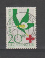 Liechtenstein 1963 Red Cross - Angel   20R ° Used - Usati