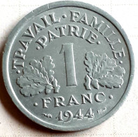 FRANCE ; 1 FRANC 1944 C KM 885 A3 SUPERBE ! ! - 1 Franc