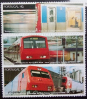 Portugal 1994, Modernisation Of Rail Transport, MNH Stamps Set - Nuevos