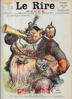 Revue Caricature Satirique Très Illustré Le Rire Rouge Anti Kaiser Germany Turquie Russie Charles Léandre O'Galop - Andere & Zonder Classificatie