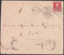 F-EX48655 ARGENTINA 1925 COVER “TERCER REPARTO” POSTMARK MADRID SPAIN.  - Covers & Documents